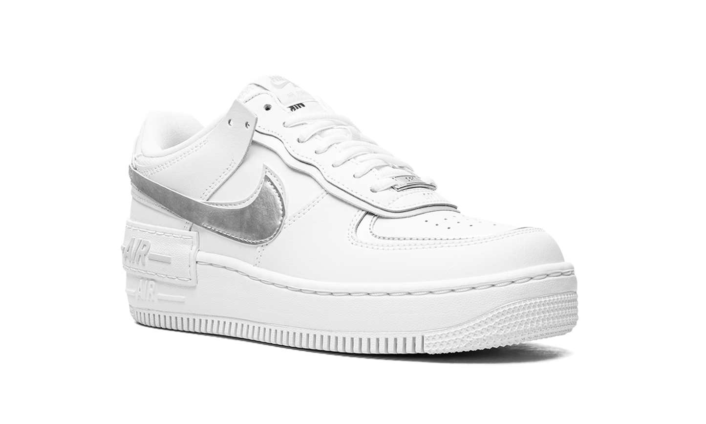 AF1 SHADO MNS WMNS "White Metallic Silver"