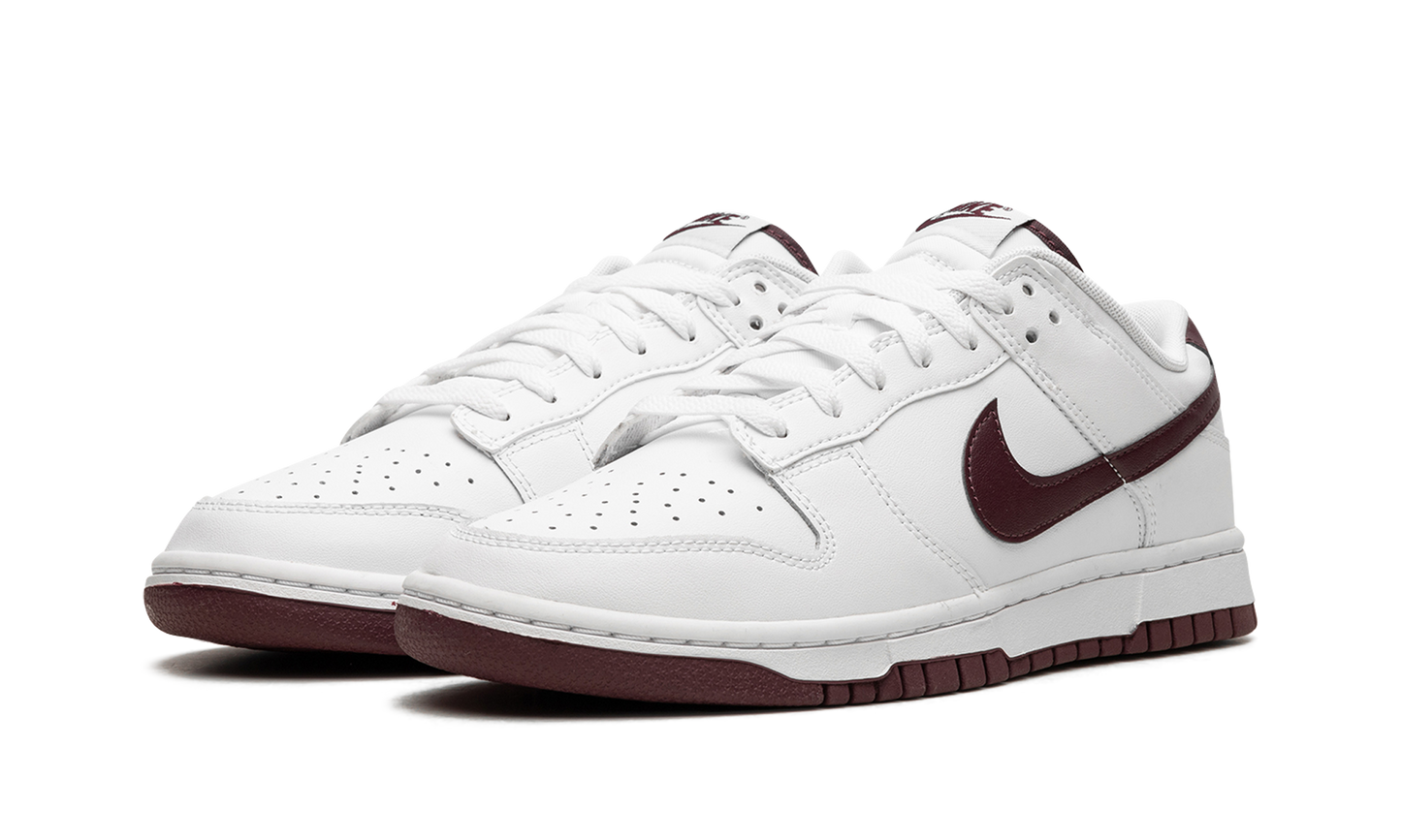Dunk Low Retro "White Night Maroon"