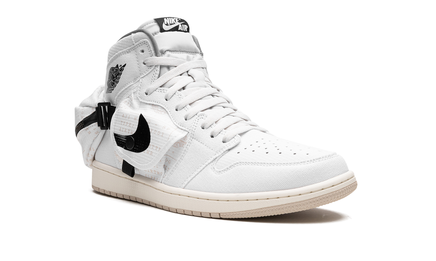 Air Jordan 1 Utility "WHITE BLACK"