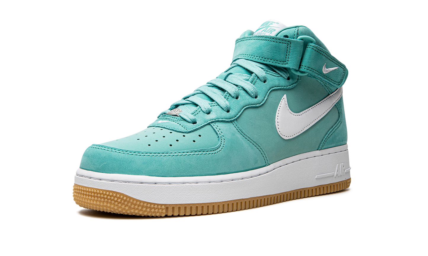 Air Force 1 Mid "Washed Teal"