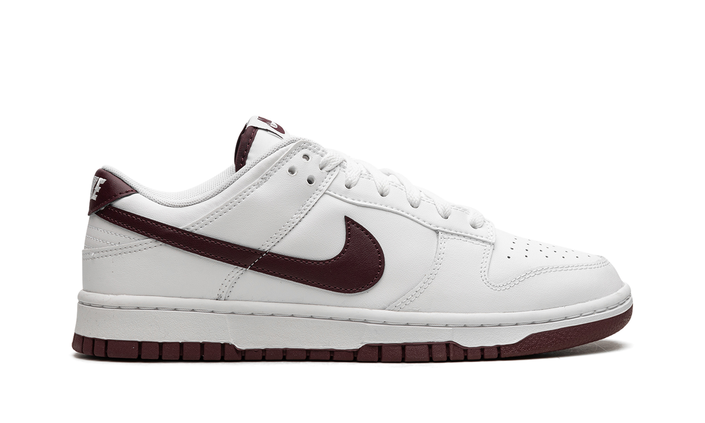 Dunk Low Retro "White Night Maroon"