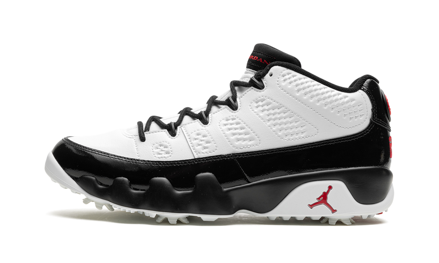 Air Jordan 9 Golf "White Black"