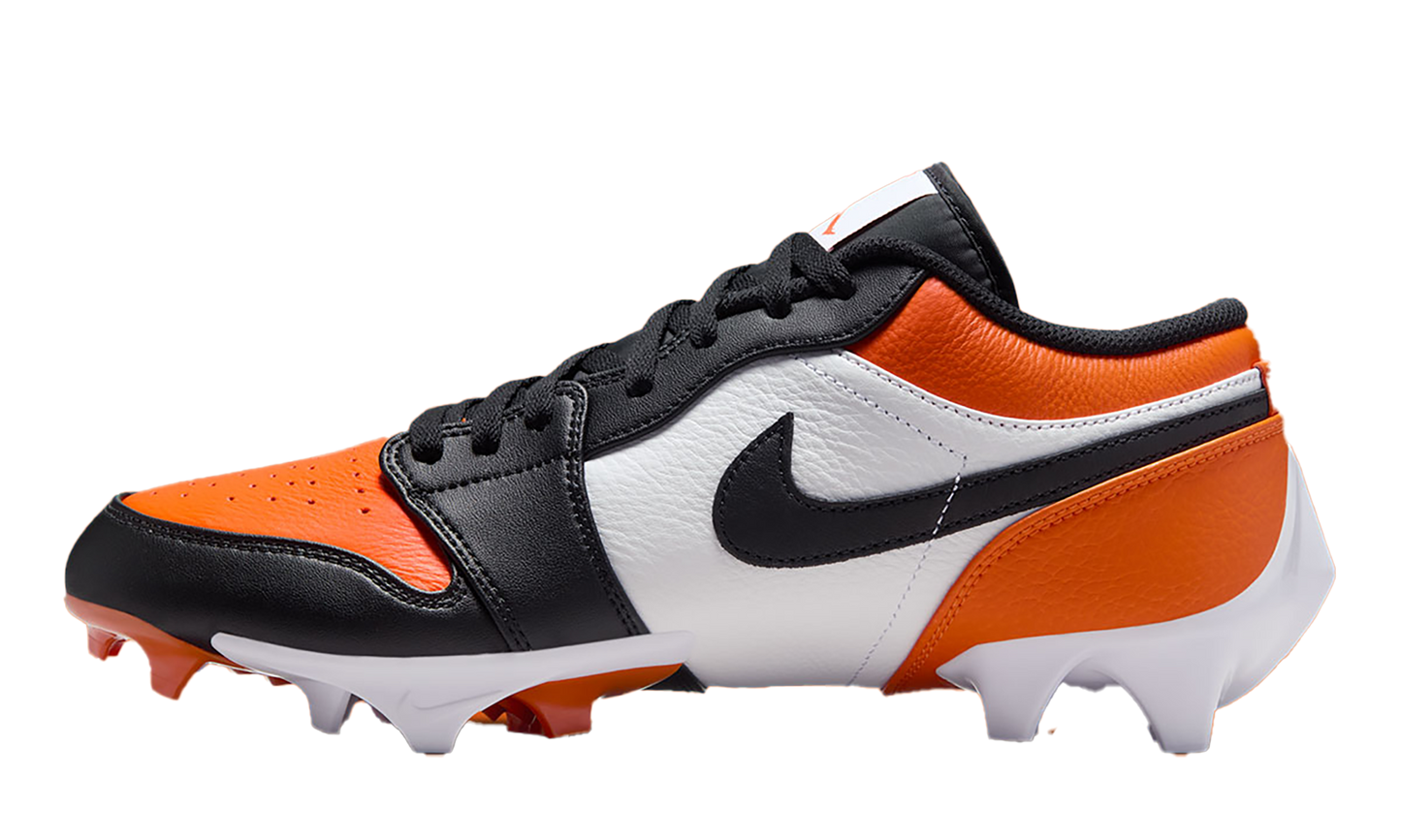 Air Jordan 1 Low TD Cleats "Shattered Backboard"