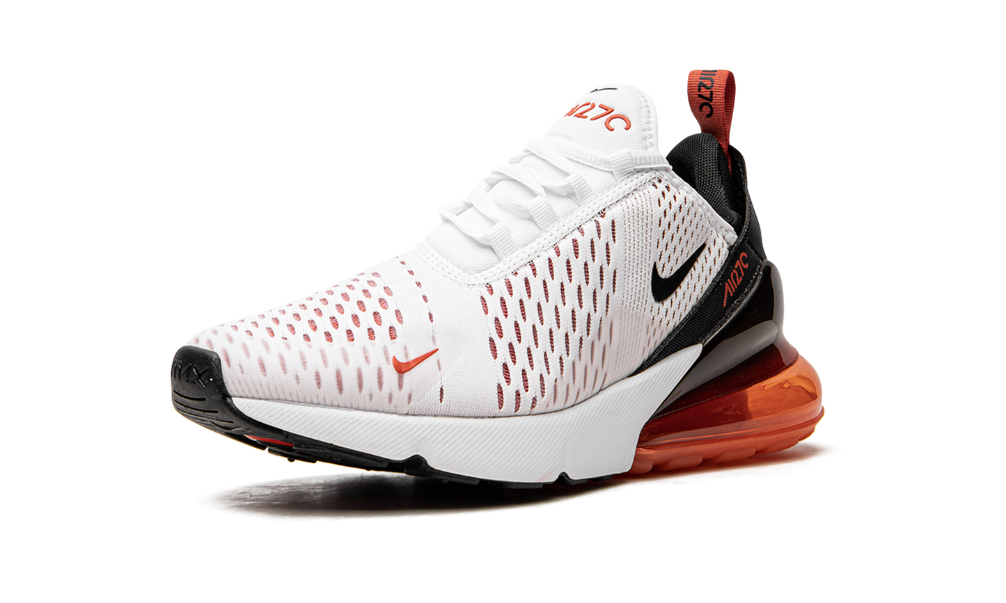 AIR MAX 270 MNS WMNS "White / Mantra Orange"
