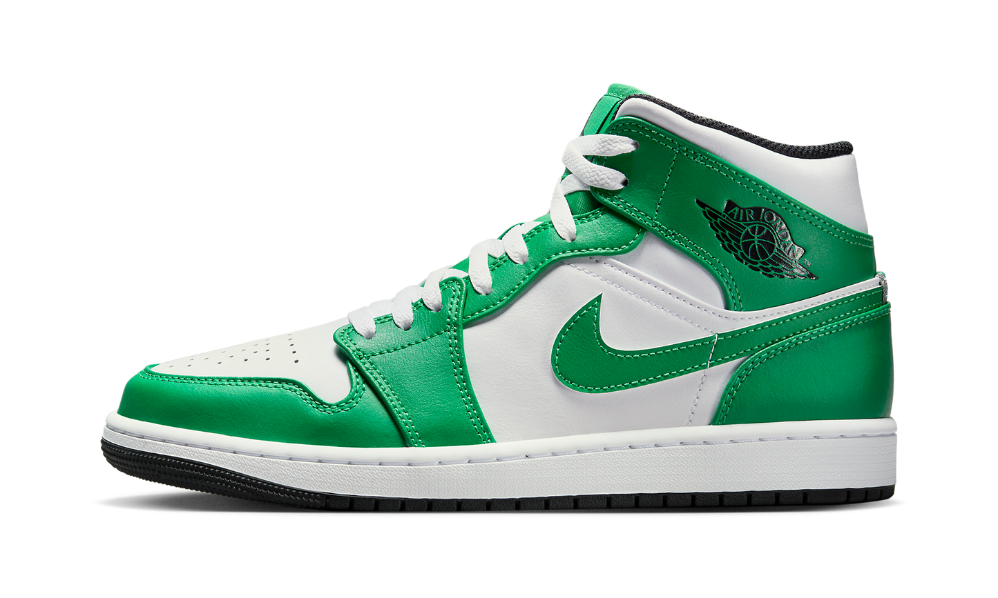 Air Jordan 1 Mid "Lucky Green"