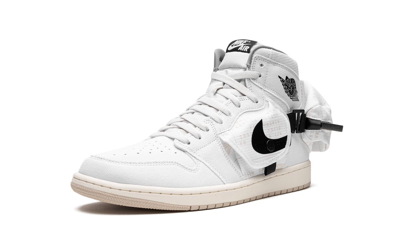 Air Jordan 1 Utility "WHITE BLACK"