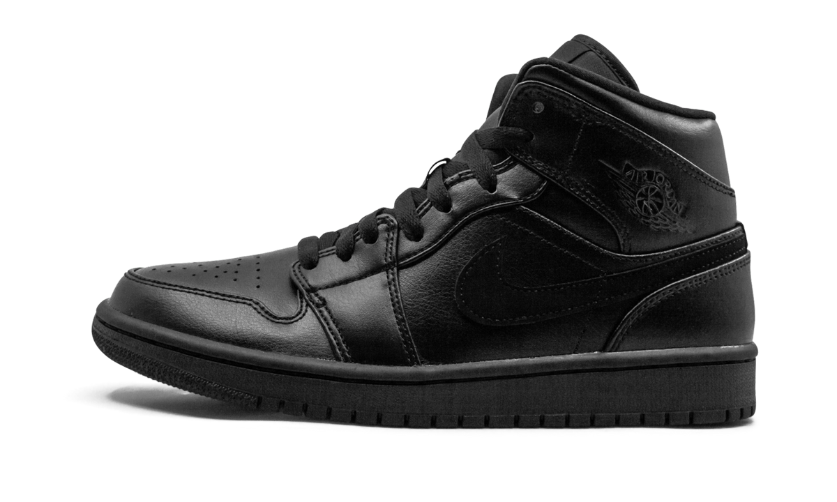 Air Jordan 1 Mid "Triple black"