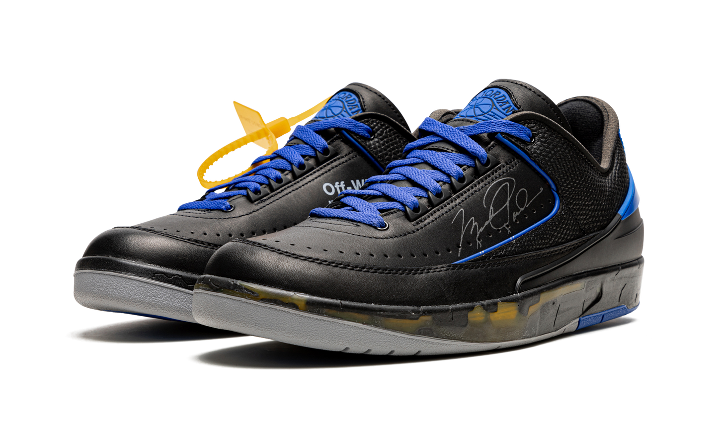 Air Jordan 2 Low OG SP "Off-White - Black/Blue"