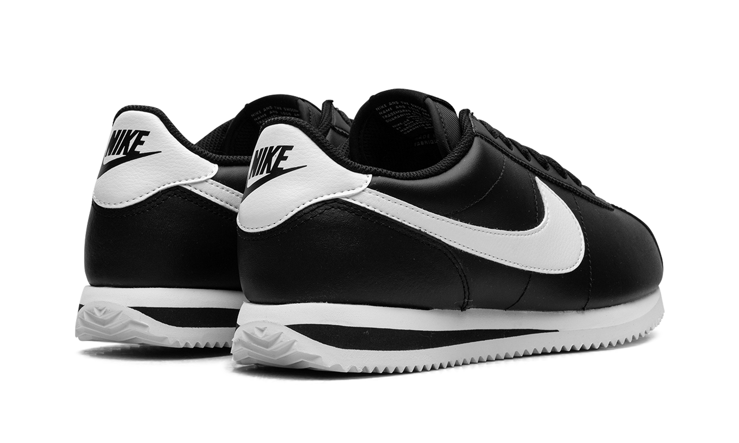 Cortez Leather WMNS "Black White"