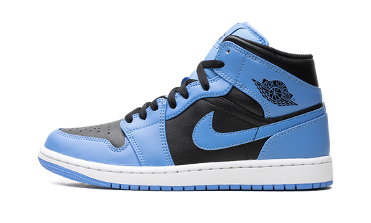 Air Jordan 1 Mid "University Blue Black"