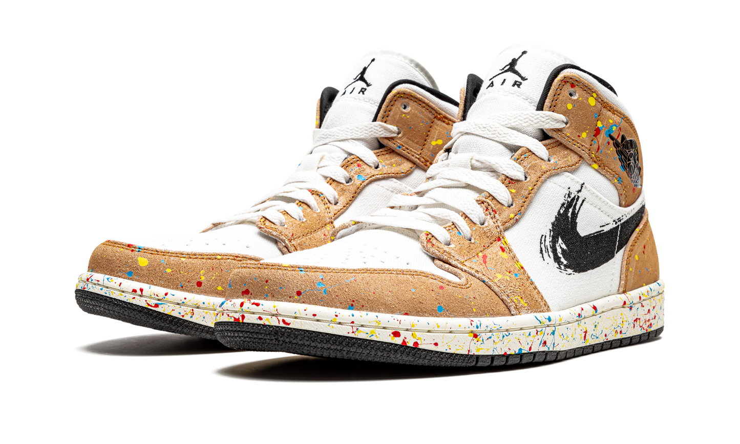 Air Jordan 1 Mid SE "Brushstroke"