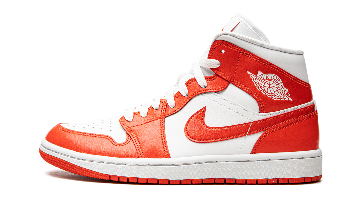 AIR JORDAN 1 MID WMNS "Habanero Red"