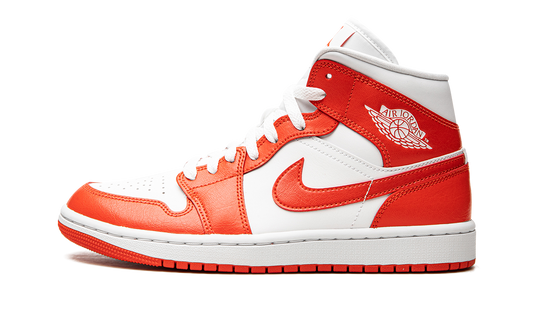 AIR JORDAN 1 MID WMNS "Habanero Red"