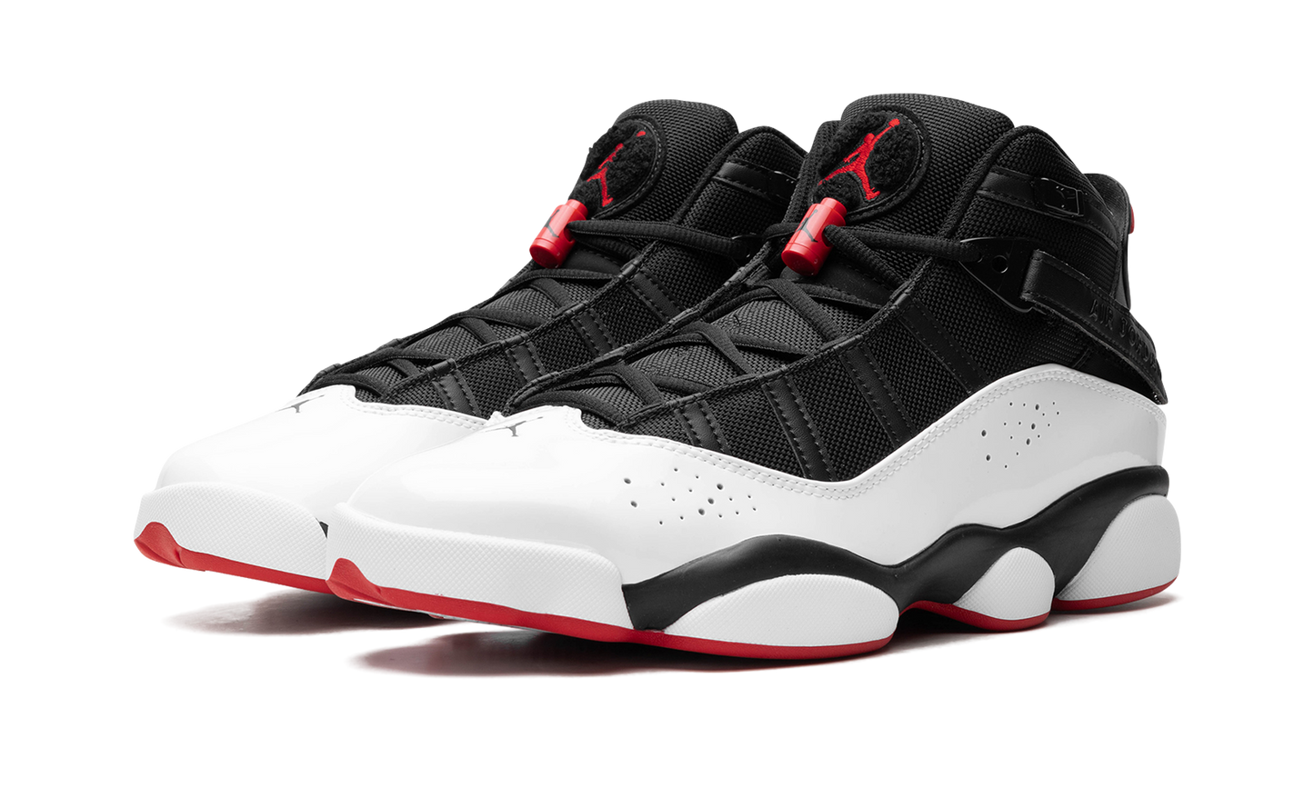 Air Jordan 6 Rings "Wht/Blk/Red"