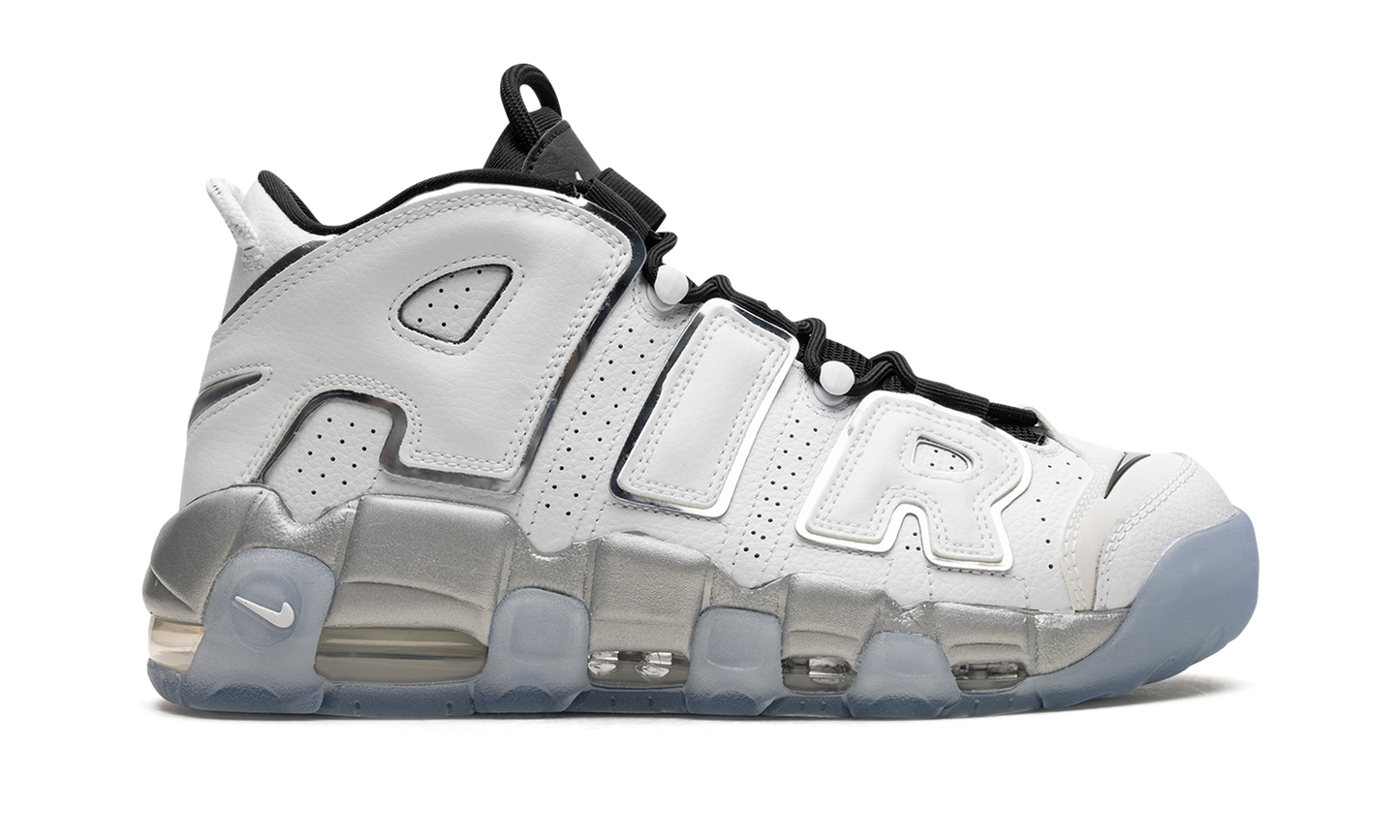 AIR MORE UPTEMPO WMNS "White Metallic"