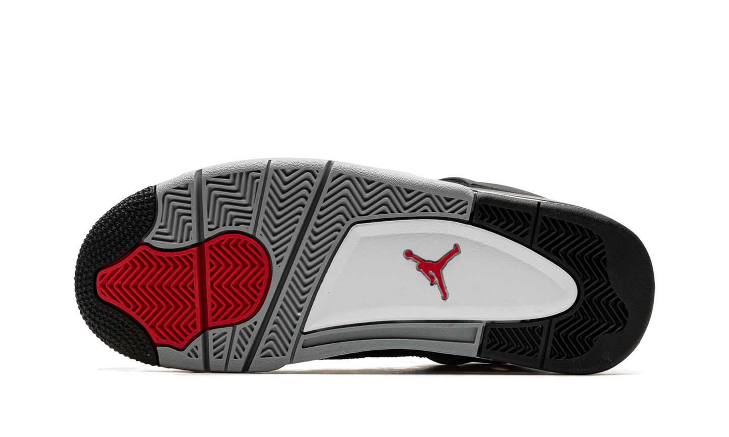 Air Jordan 4 "Black Canvas"