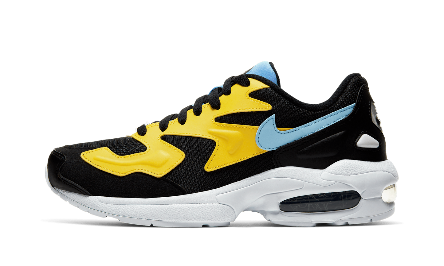 Air Max 2 Light WMNS "Yellow Light Blue Black"