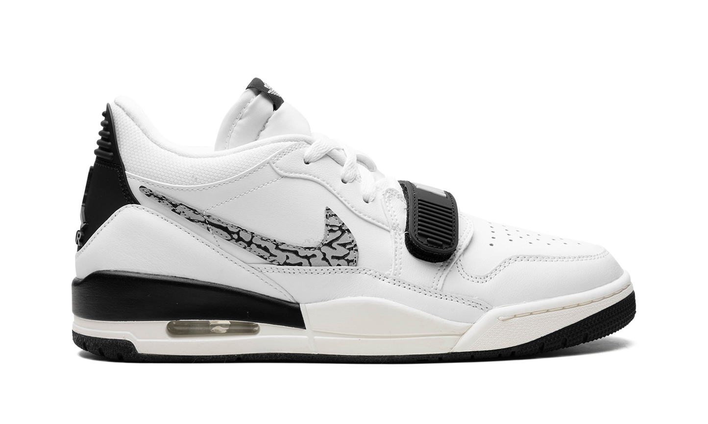 Air Jordan Legacy 312 Low "White Black Elephant Swoosh"